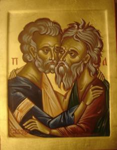 Icon of Andrew and Peter