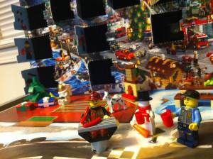 Lego Advent Calendar, halfway through