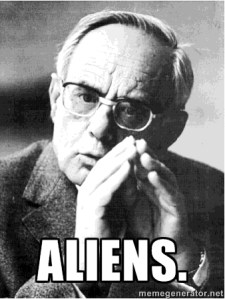 On the next episode of Ancient Aliens: Karl Rahner, SJ.