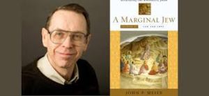 John P. Meier and Volume IV of his monumental "A Marginal Jew" work (image from: http://www.orygenes.pl/2013/11/seria-wykadow-johna-p-meiera-on-line.html)