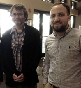 Joshua Coleman with Mike Avery (L to R)