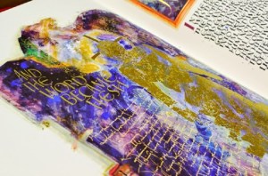 From the Saint John Bible's frontispiece for the Gospel of John