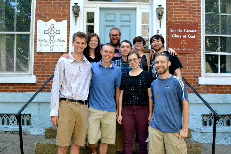 The 2015-16 Wheeling Jesuit University Mother Jones House intentional faith and service community