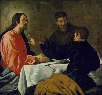 velazquez - supper at emmaus
